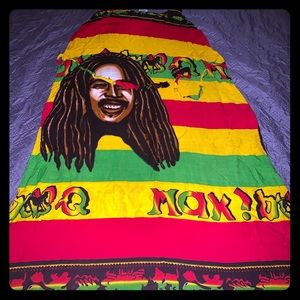 Bob Marley Double Spaghetti Strap Dress